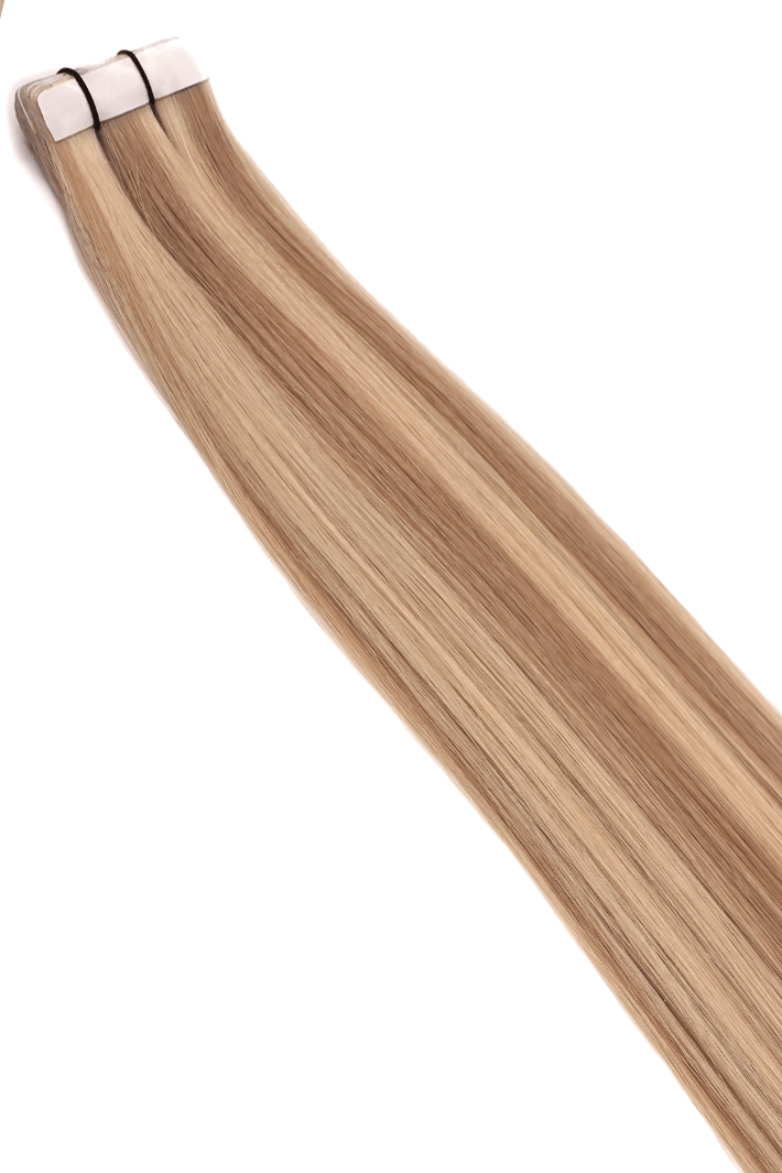 Ultrablend™ Tape In Human Hair Extensions - Pitch Black - 16" - Wigporium